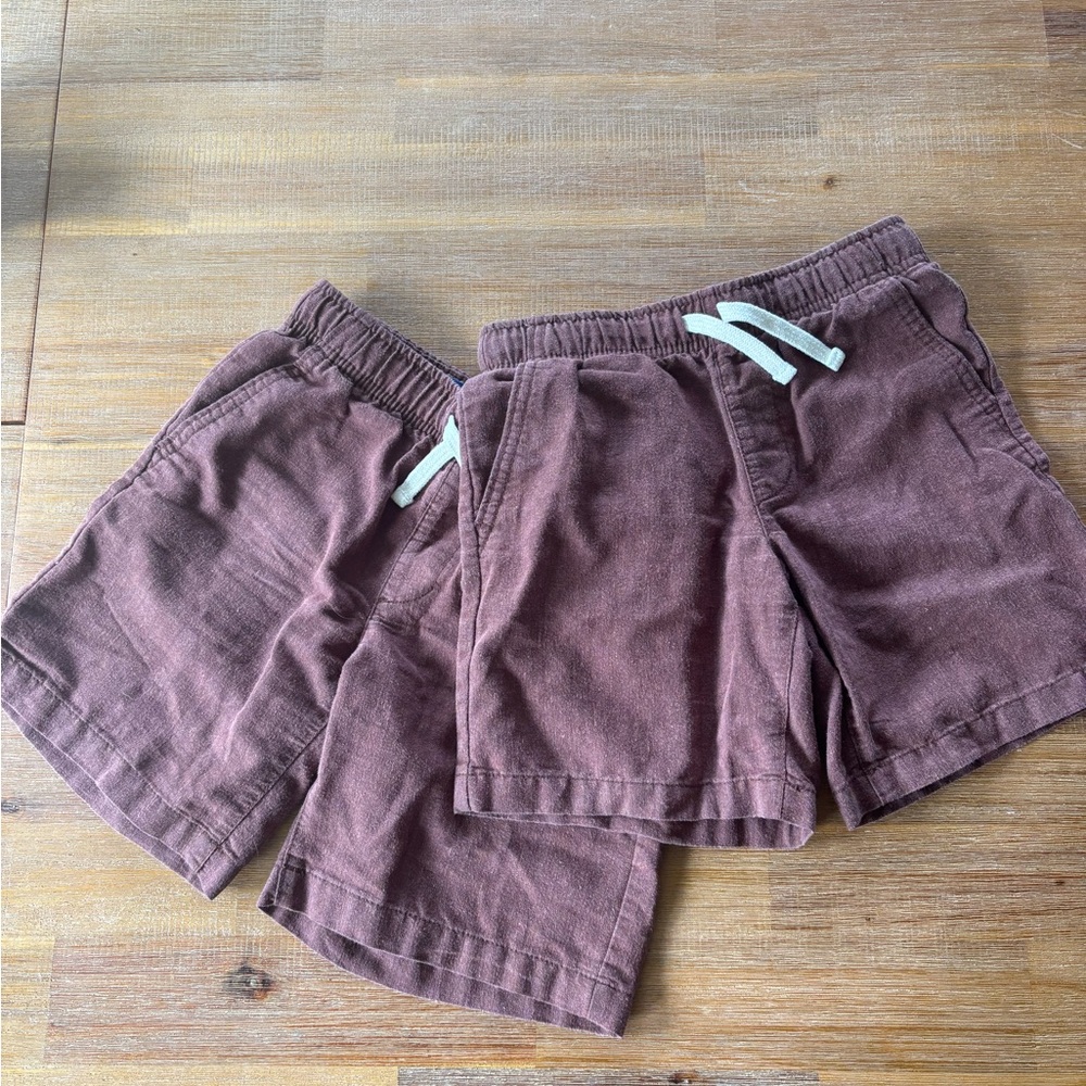Old Navy Linen Blend Drawstring Shorts Bundle - M